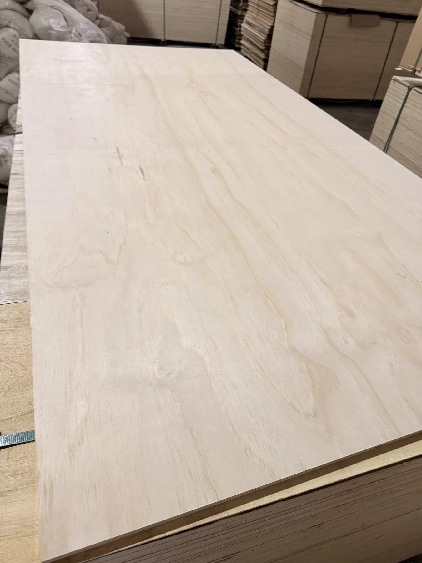 Real pine face plywood