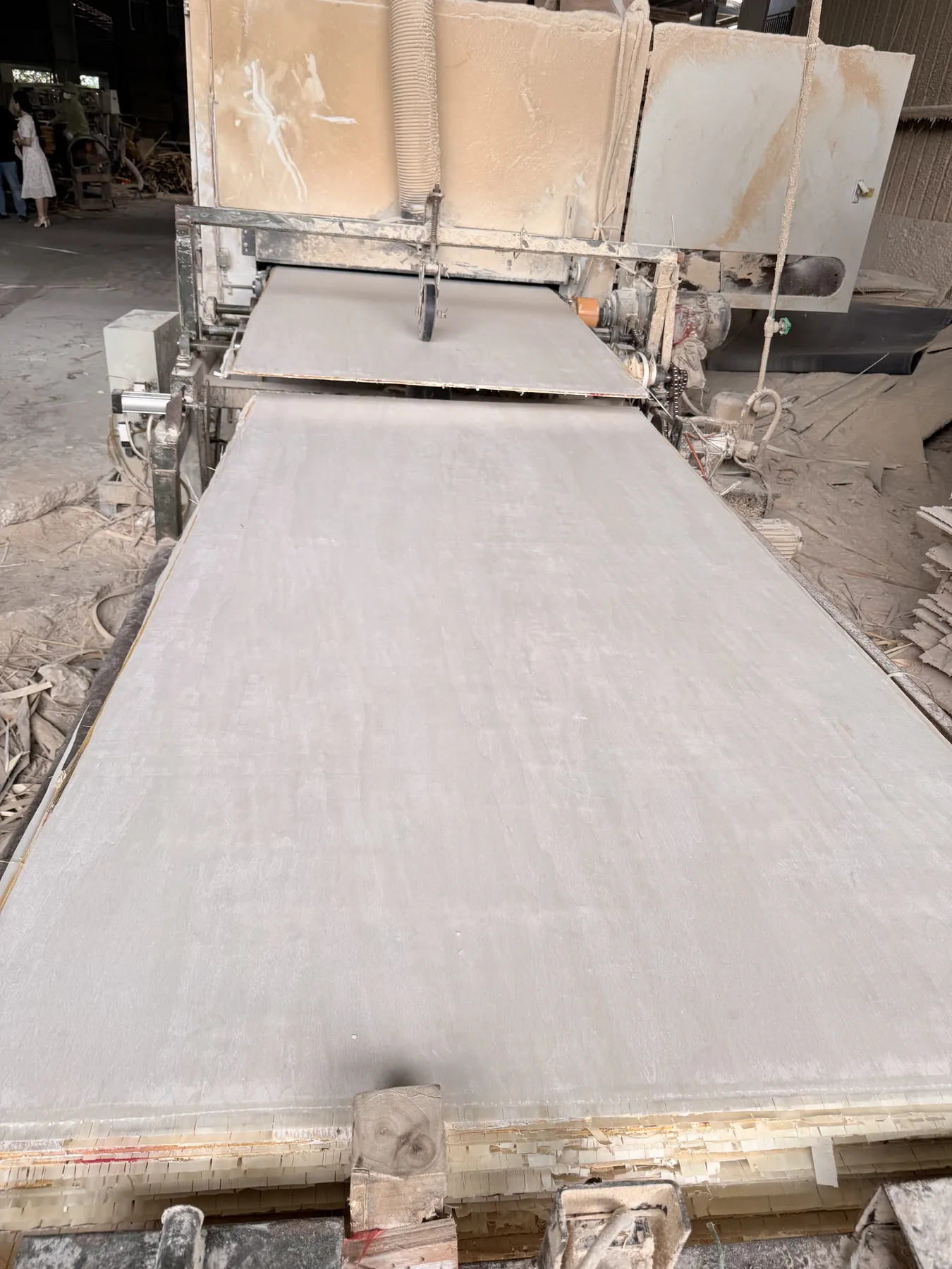 Plywood production